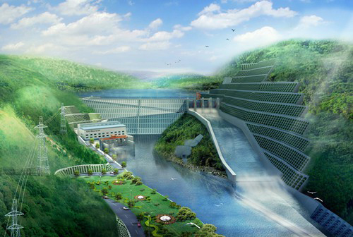 黄浦老挝南塔河1号水电站项目
